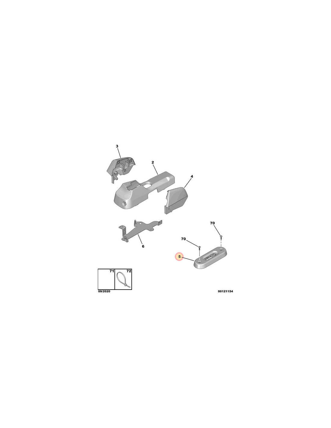 Kit Interrupteur Fin De Course Et émetteur D’inclinaison Pour Moteurs MerCruiser – Pièces Compatibles Alpha One, Bravo, Etc. - 5